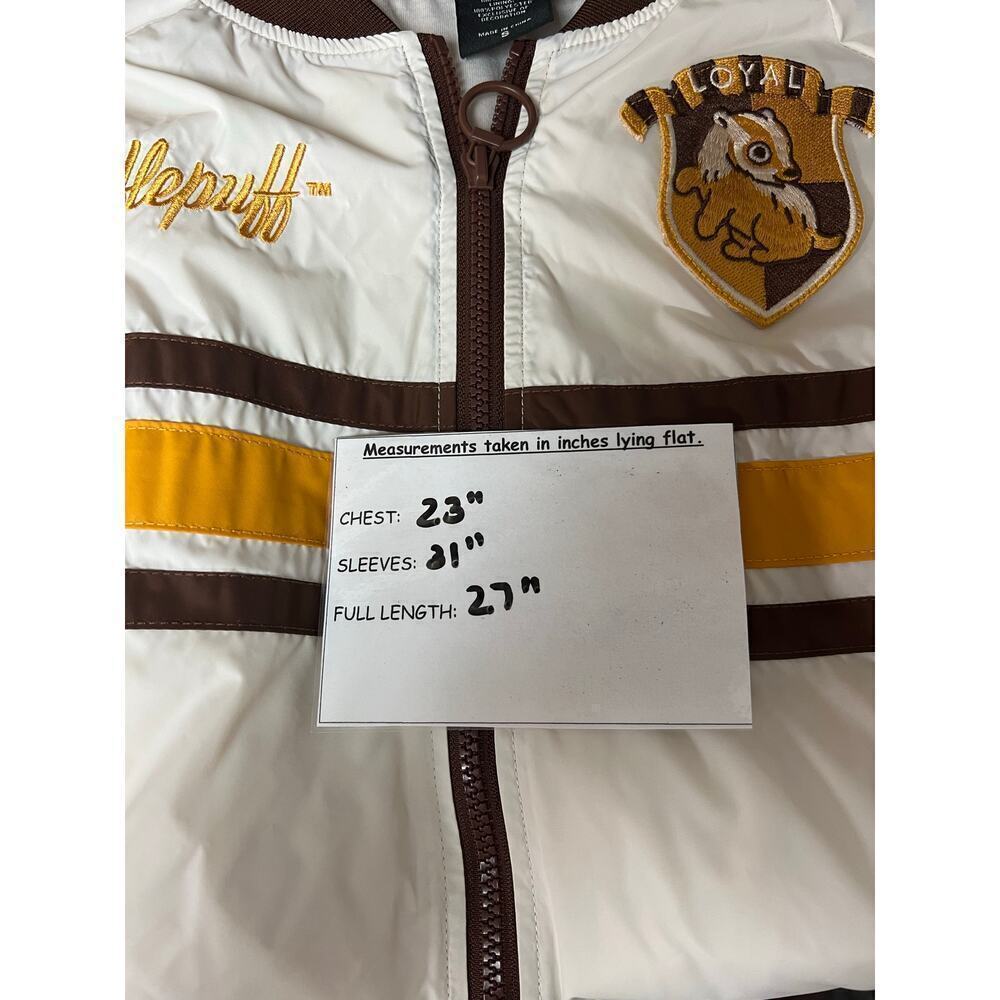 Harry Potter Hufflepuff Loyal Jacket Exclusive of Decoration Small - Picture 10 of 11